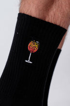 Chaussettes brodées Spritz | Oggetti di design e regali originali