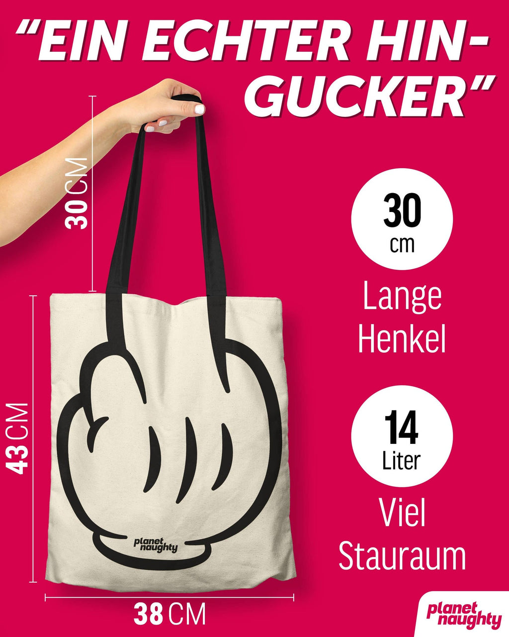 Tote Bag "Fuck You" | Objetos de diseño y regalos originales