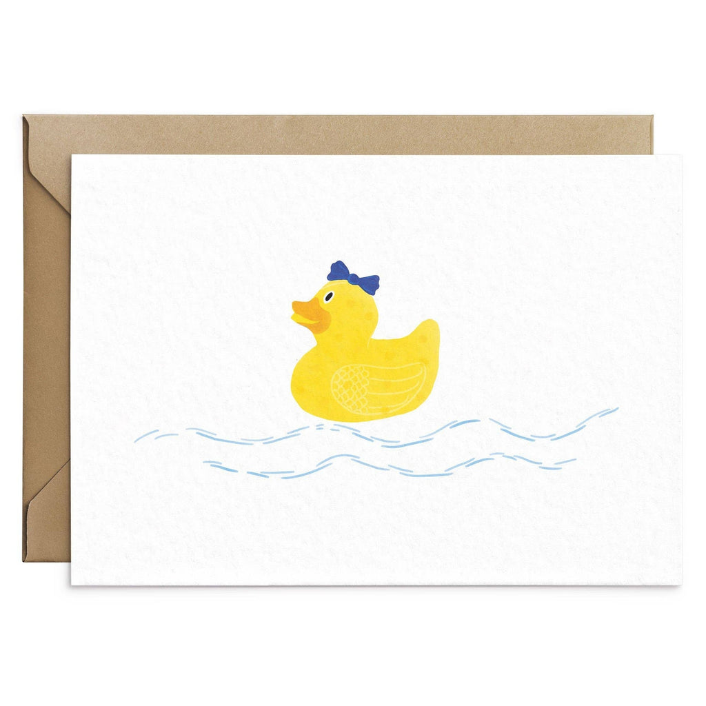 Grußkarte von Miss Duck