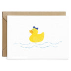 Grußkarte von Miss Duck
