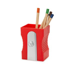 Porte-crayons Taille-crayon rouge