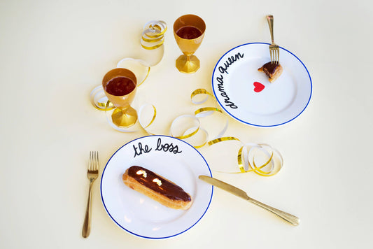 THE FAMILY HAS A BLAST Plate - The Boss