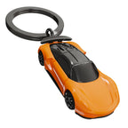 Design-lahja – porte cles supercar orange metalmorphose
