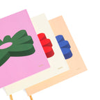 Carnet Marguerite Bleue Helio Ferretti Vue 2