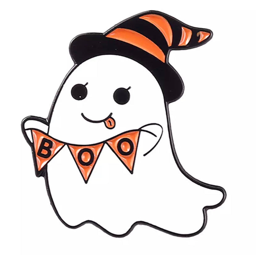 pins fantome dhalloween boo