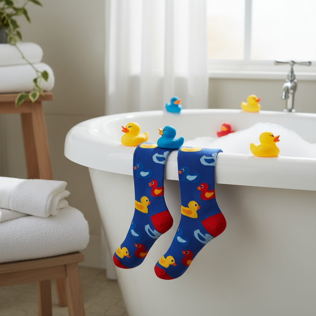 Chaussettes Canard Couleur | Design e regali originali