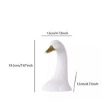 Vase Canard Blanc