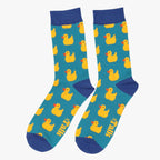 Chaussettes Turquoises Canards de bain