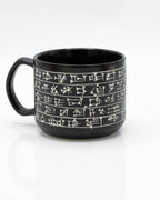 Oggetto regalo di design – Mug Sculptée à la Main en Cunéiforme (430 ml) – produit scientifique Cognitive Surplus EU, vue 2
