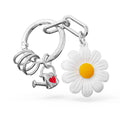 Schlüsselanhänger mit Gänseblümchen-Anhänger