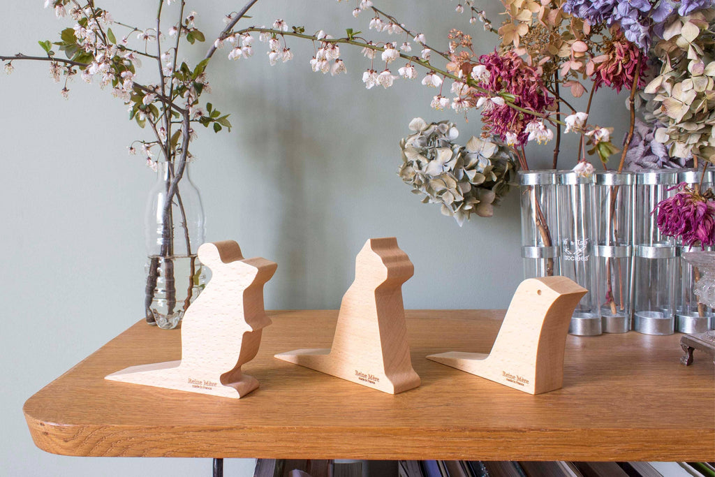 Cale-porte en bois Souris Mimi | Objetos de diseño y regalos originales
