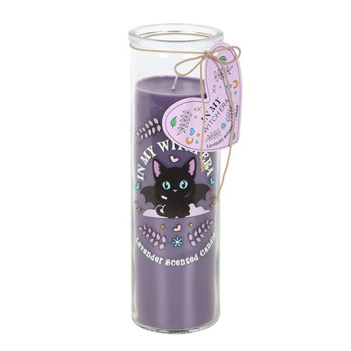 Duftkerze Tube Lavendel „Of Whiskers and Wings“ – Cute & Creepy