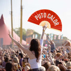 Éventail XXL « Puto calor » – Fisura – vue 3