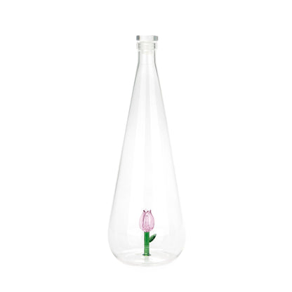 Bouteille Tulipe Rose Botanique 1l