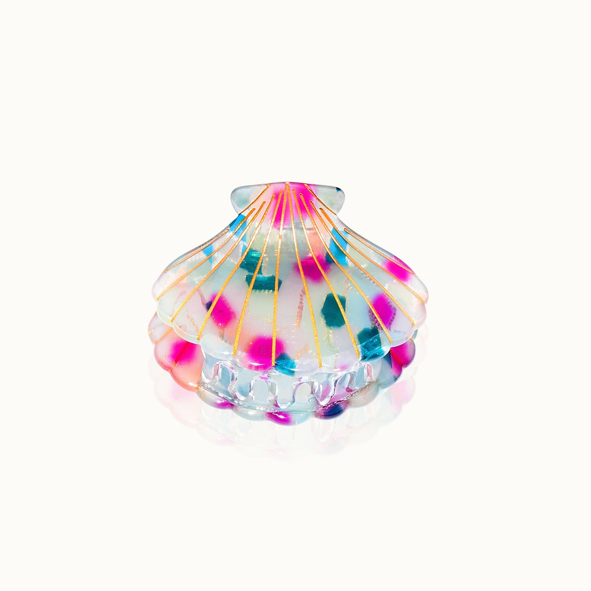 Haarspange aus Geleemuschel