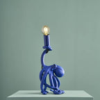 Lampe de table Baby Otto l’Octopus Bleu Résine 15,5 x 13,5 cm
