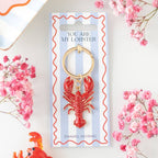 Porte-clés Homard “You are my Lobster” | Design e regali originali