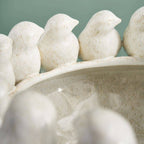 Coupe M. Petit oiseau, Blanc