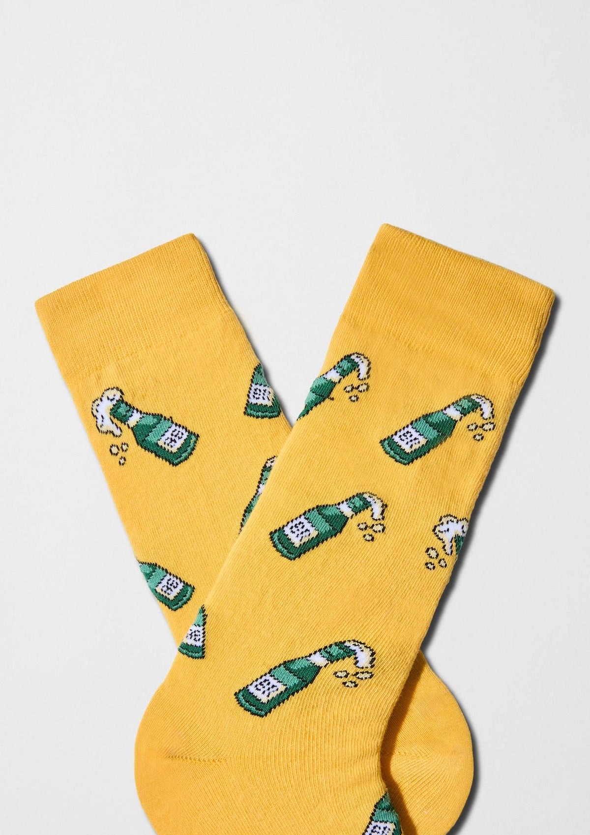 BeBeer Moutarde - Chaussettes coton biologique