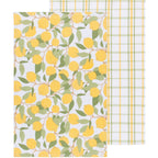 Lot de 2 torchons à vaisselle Lemons | Design e regali originali