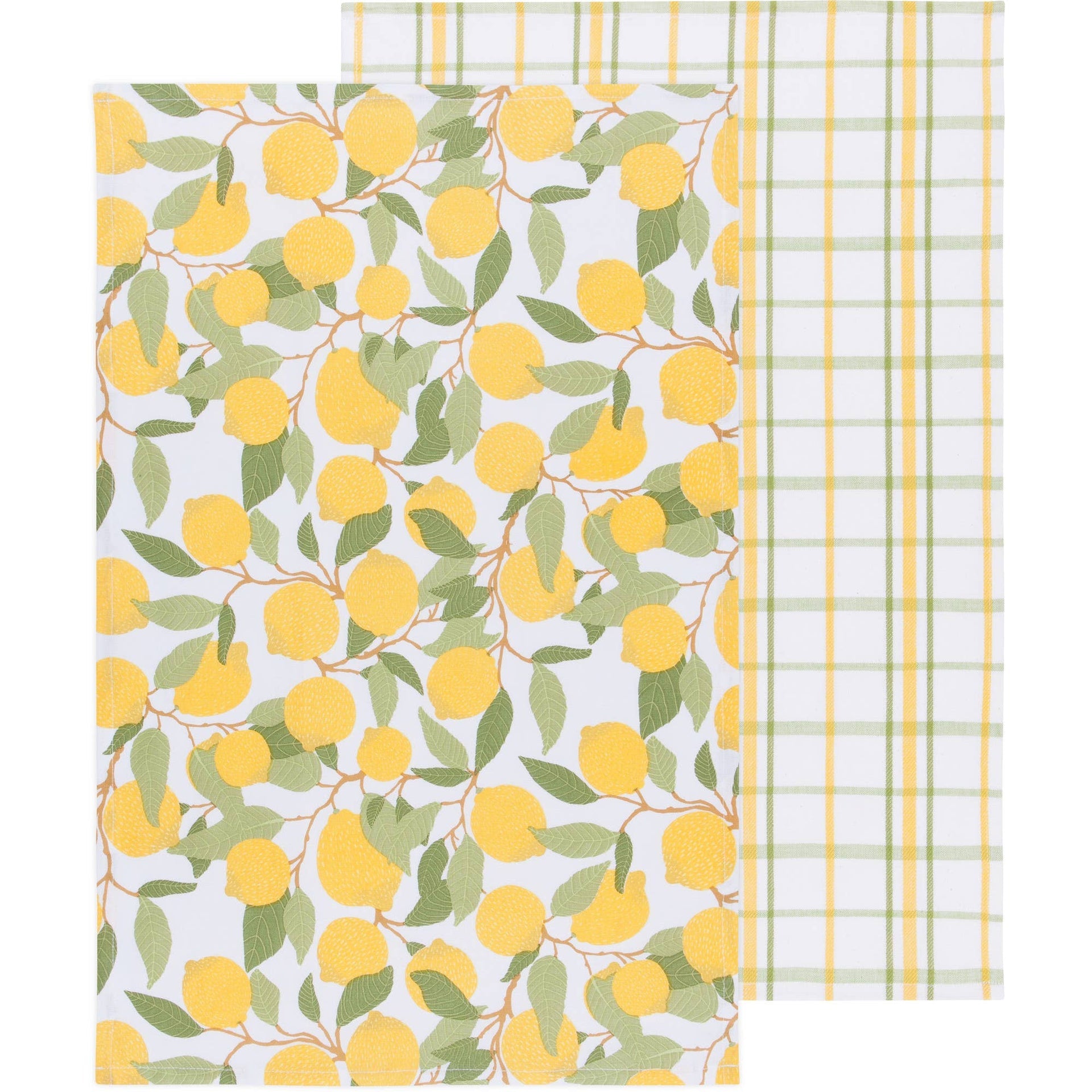 Lot de 2 torchons à vaisselle Lemons | Design e regali originali