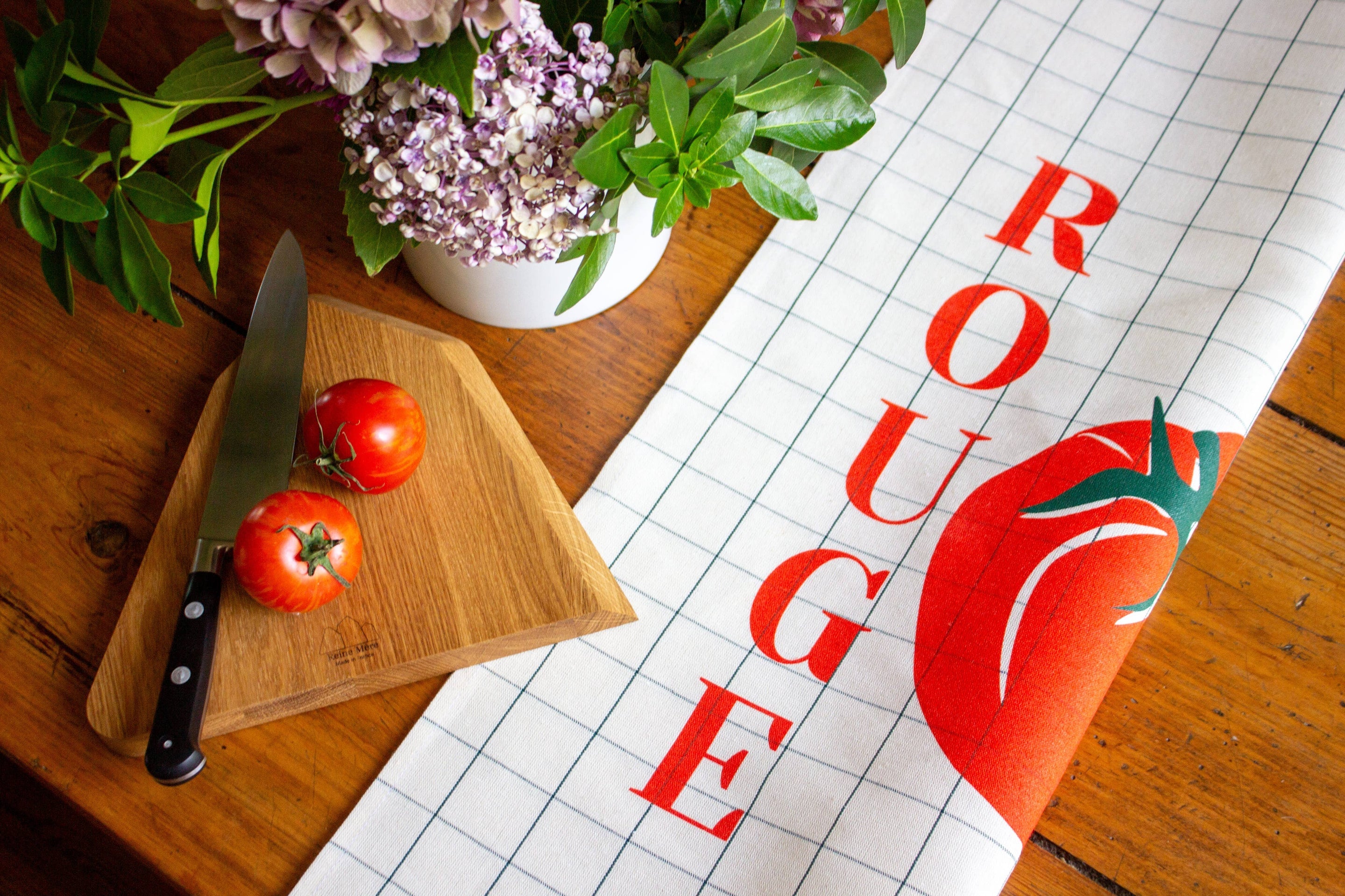 Torchon Rouge Tomate | Oggetti di design e regali originali