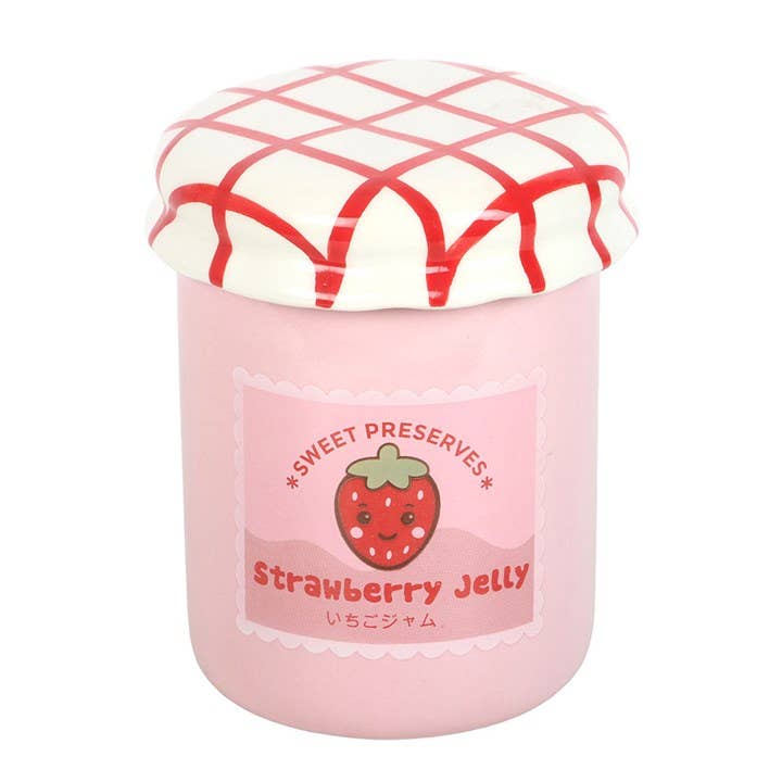 Strawberry Jam Jar Oil Burner and Wax Warmer