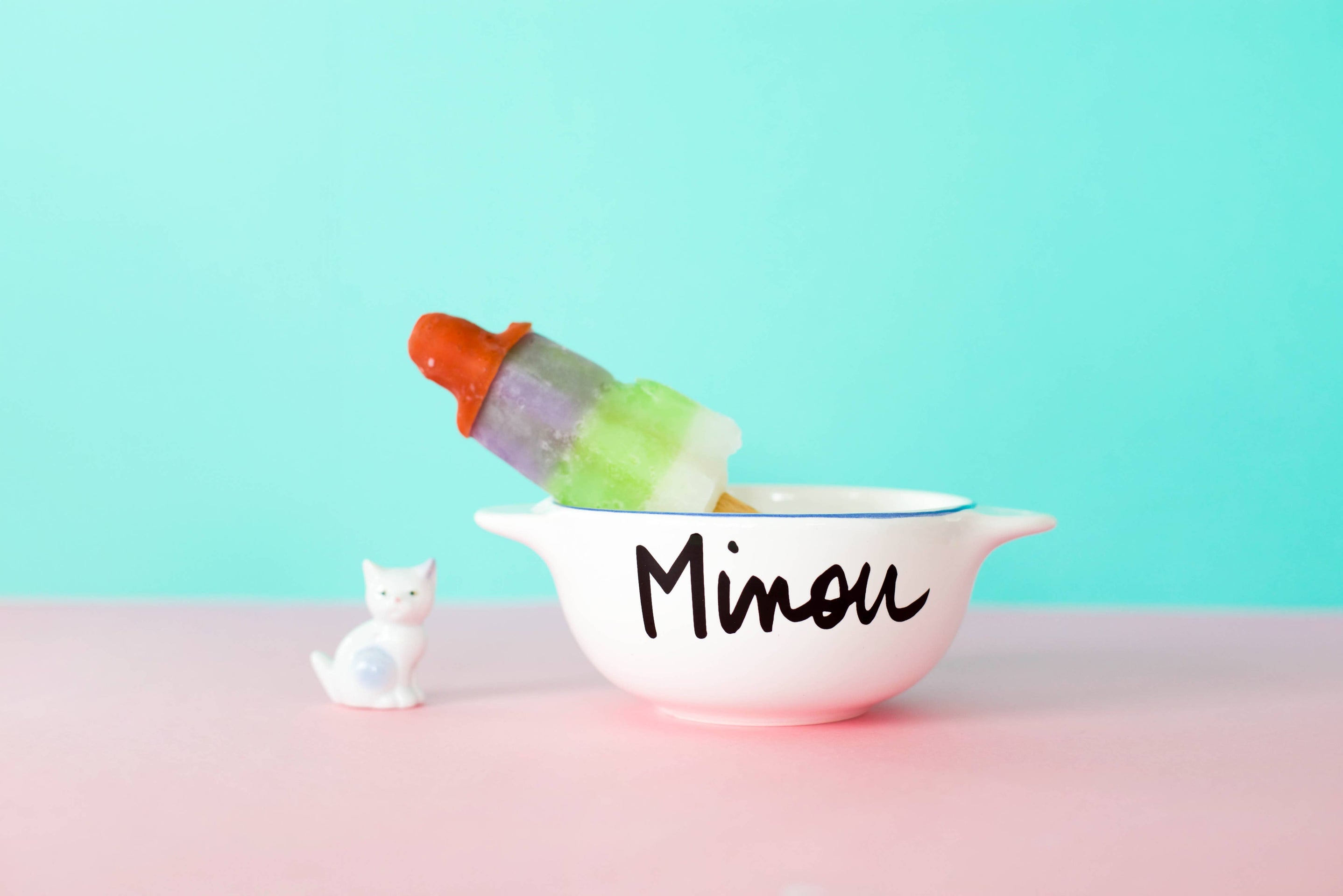 Oggetto regalo di design – bol breton minou pied de poule