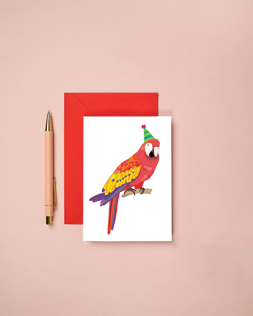 Carte d'anniversaire Perroquet | Objetos de diseño y regalos originales