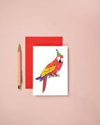 Carte d'anniversaire Perroquet | Objetos de diseño y regalos originales