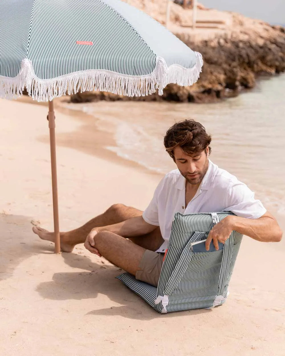 Asiento plegable playa verde - NELSON