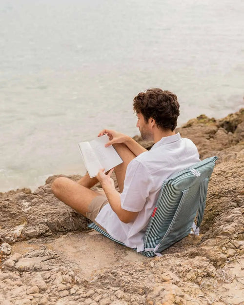Klappbarer Strandstuhl grün - NELSON