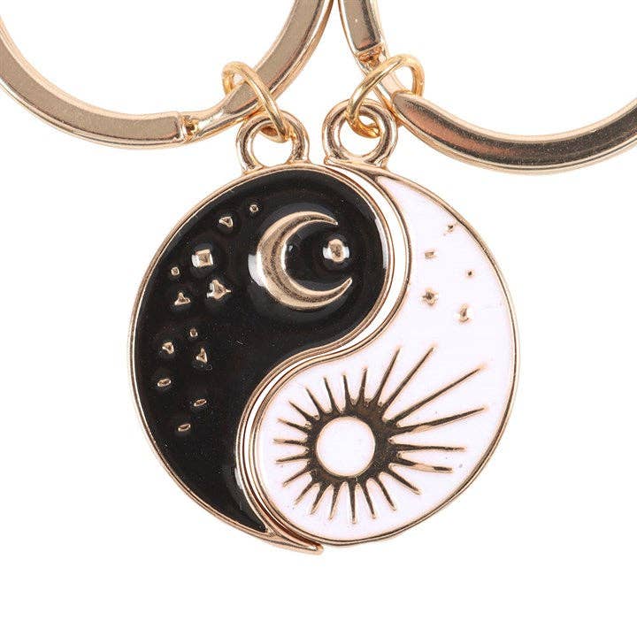 Pair of Yin Yang Best Friend Keychains