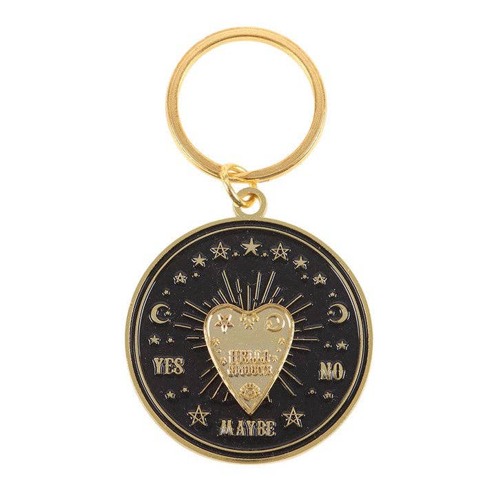 Spinning Ouija "Talking Board" Keychain