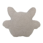 Coussin chauve-souris mignon en bouclé