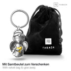 Oggetto regalo di design – porte cles ange avec coeur fabach 