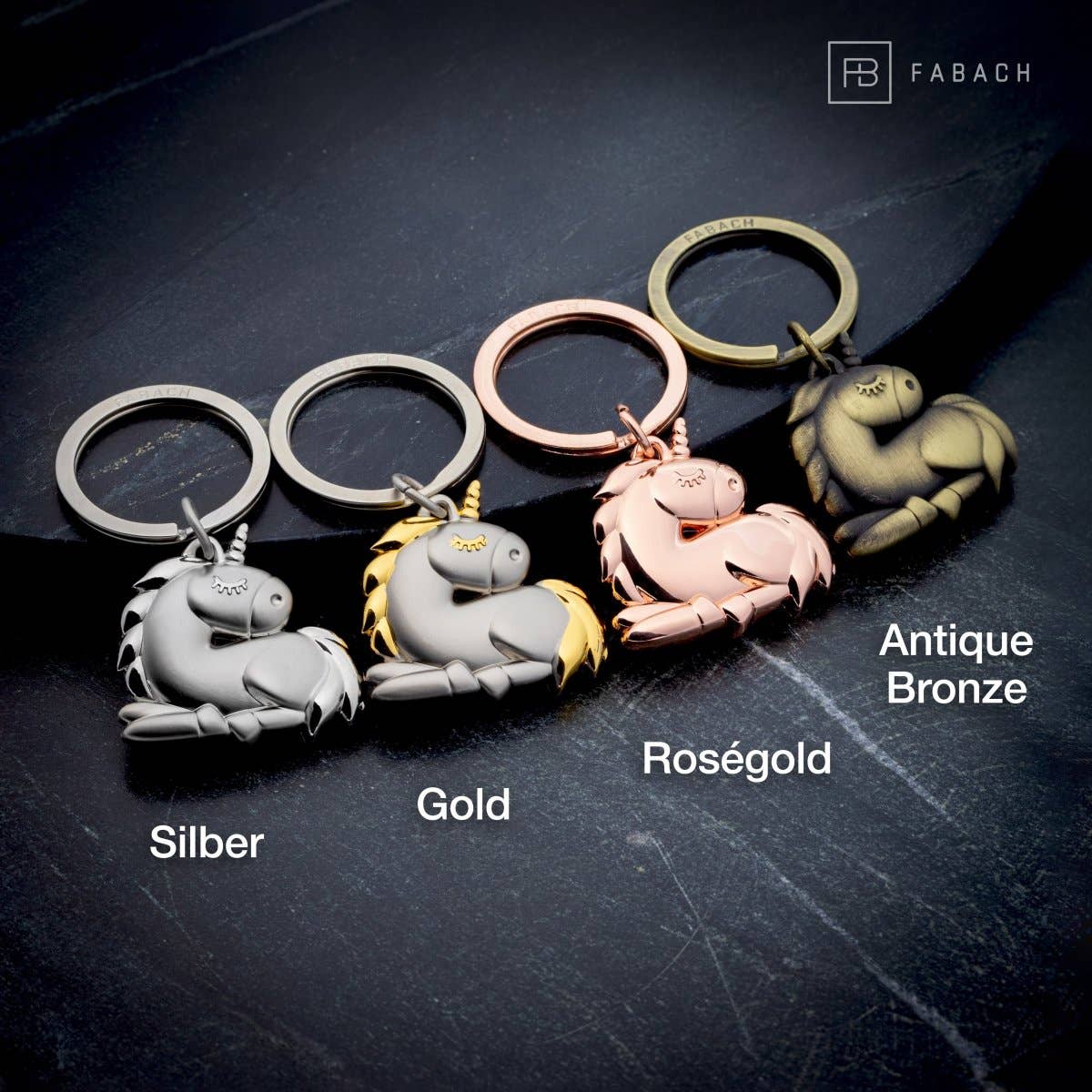 Oggetto regalo di design – porte cles licorne sleepy fabach 