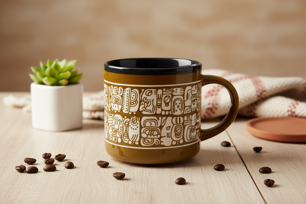 Mug Maya Script (430 ml) | Design e regali originali