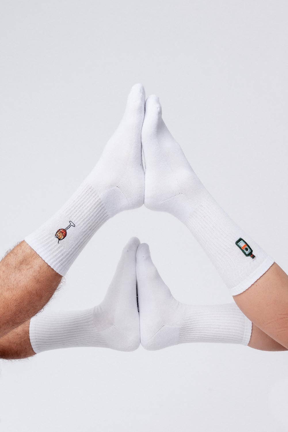 Chaussettes brodées Spritz | Oggetti di design e regali originali