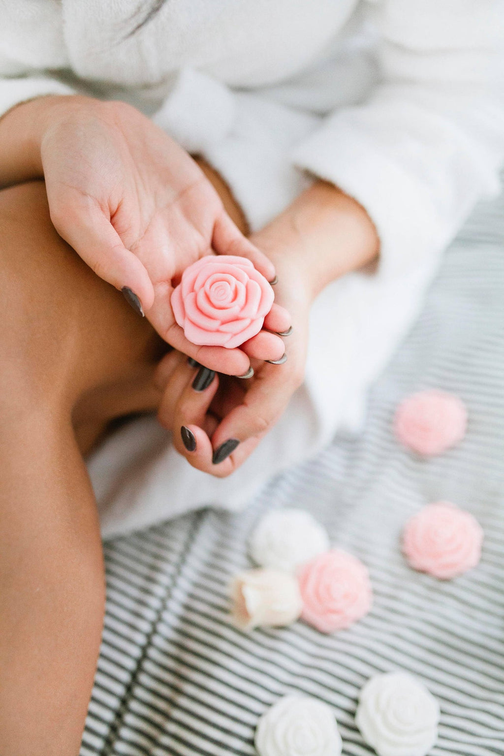 3 Savons ROSE dans pochette