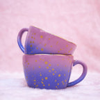 Mug Dégradé Violet Irrégulier Peint à la Main Helio Ferretti Vue 2