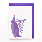 Carte de vœux Pingouin "Cool Dude" | Oggetti di design e regali originali