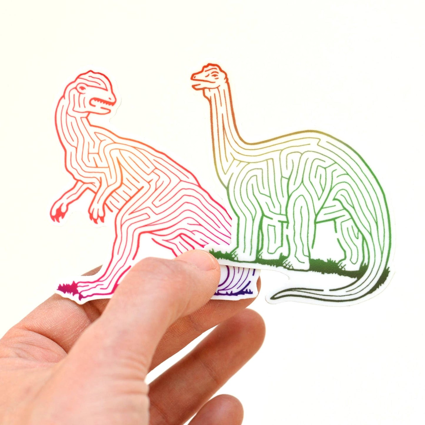 Sticker Dinosaure Labyrinthe