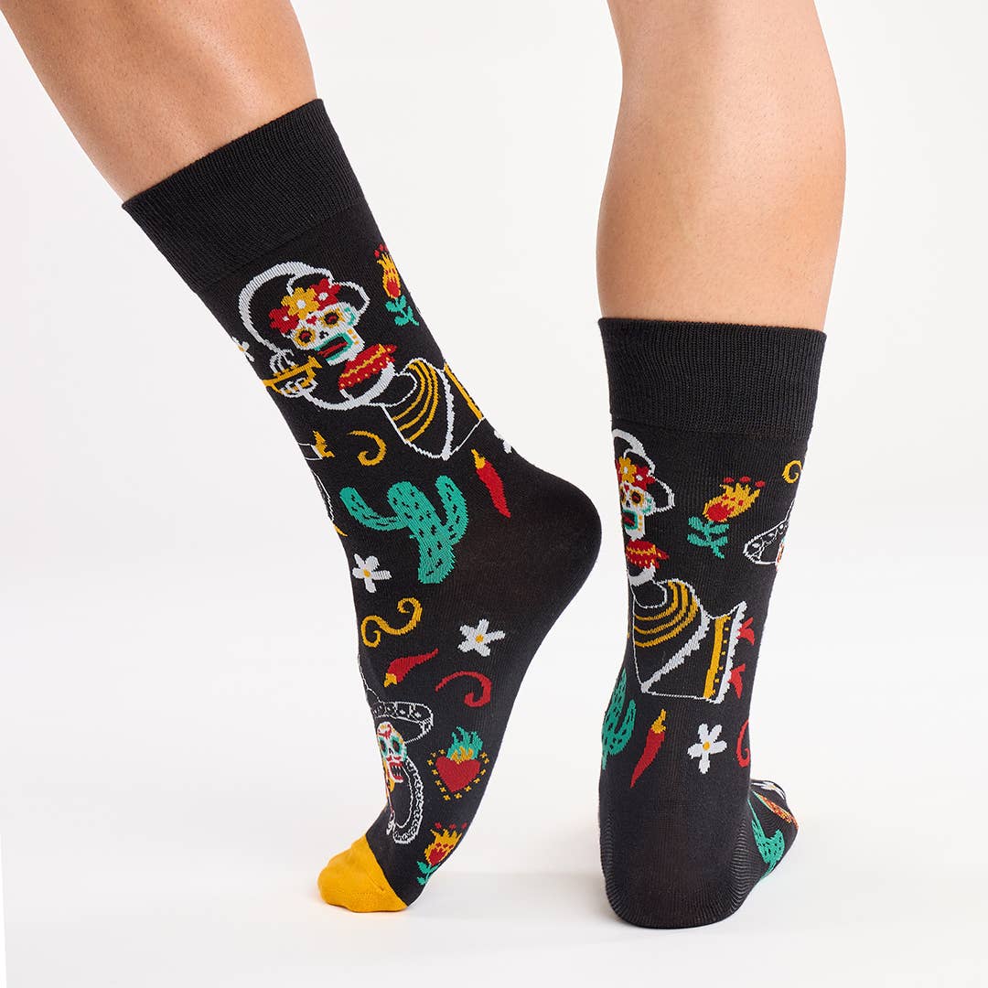 Chaussettes Mariachis Día de los Muertos