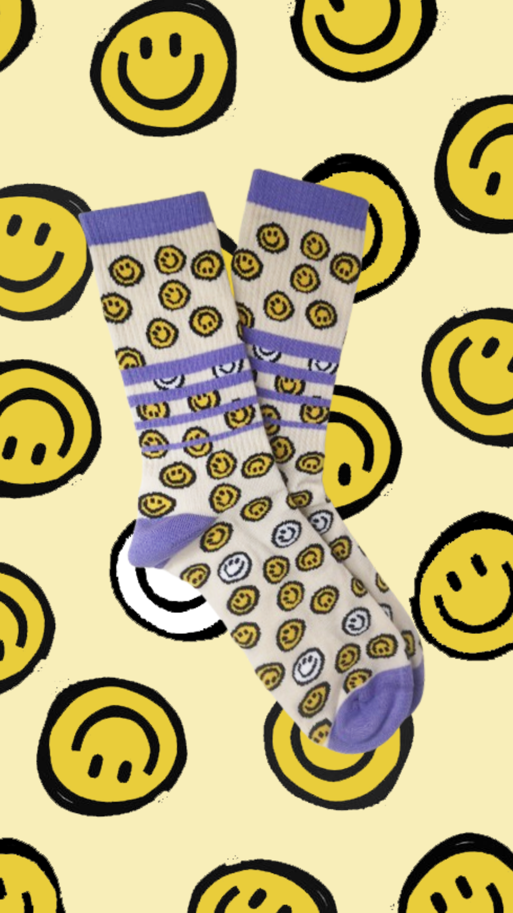 Oggetto regalo di design – chaussettes happy pegada socks 