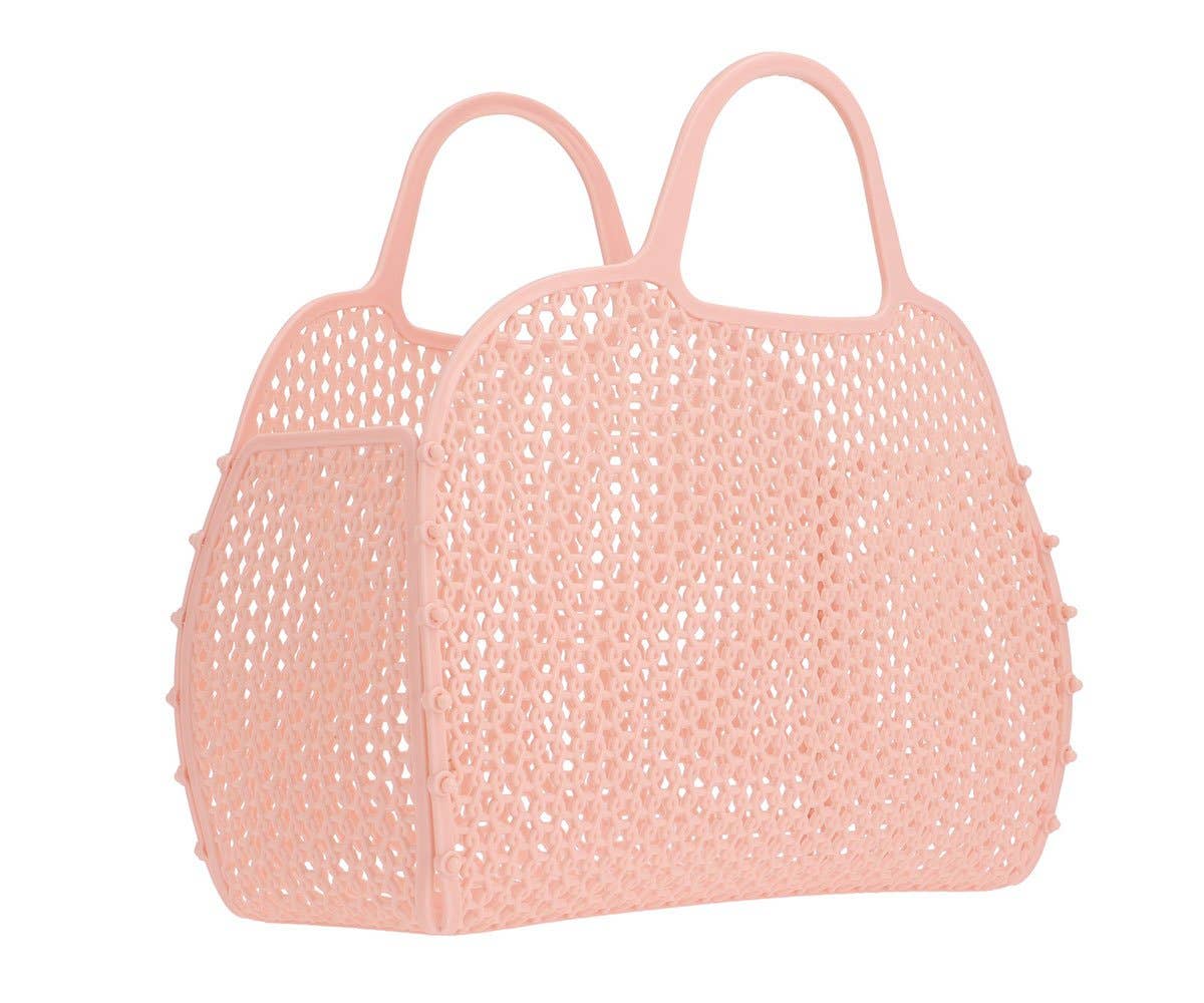 Sac rétro vintage quartz rose