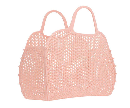 Sac rétro vintage quartz rose