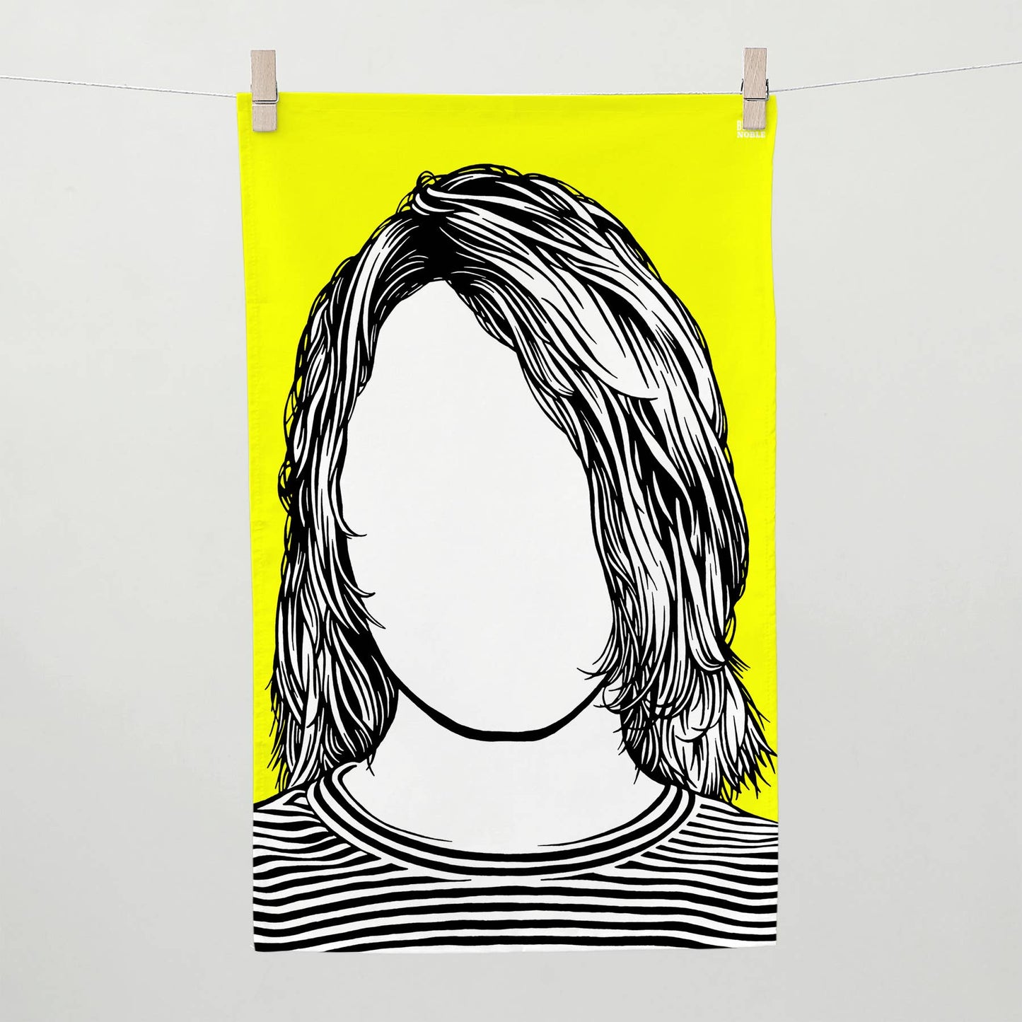 Nirvana Tea Towel “Kurt Cobain”