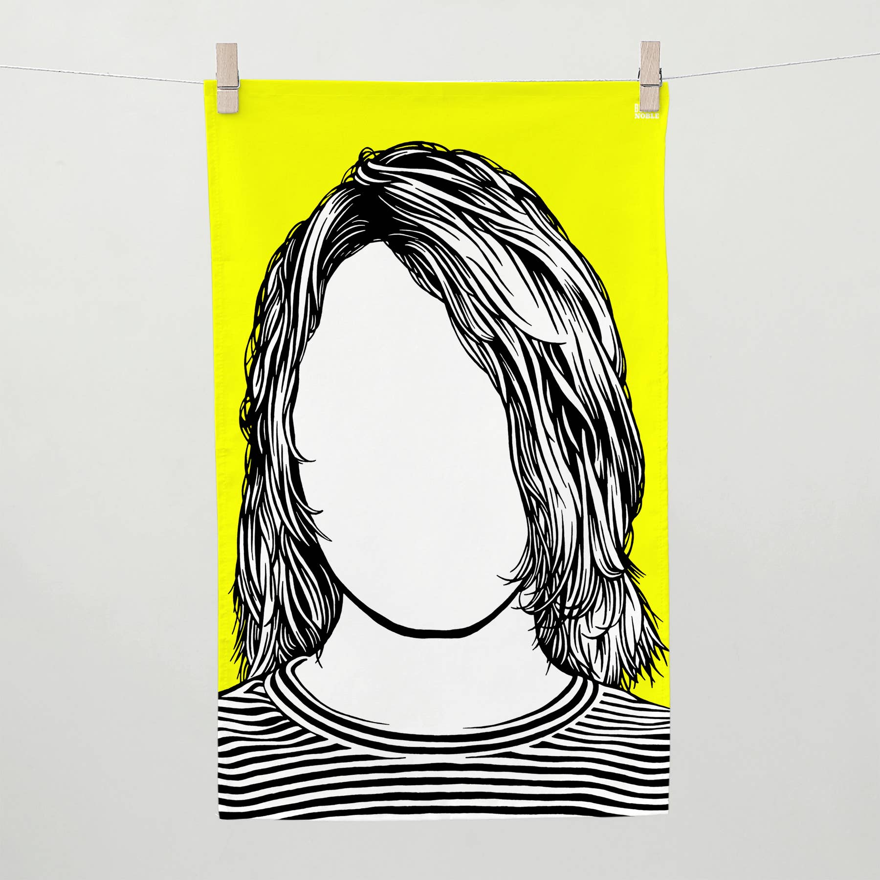 Oggetto regalo di design – torchon nirvana kurt cobain ttf_kc 06518860
