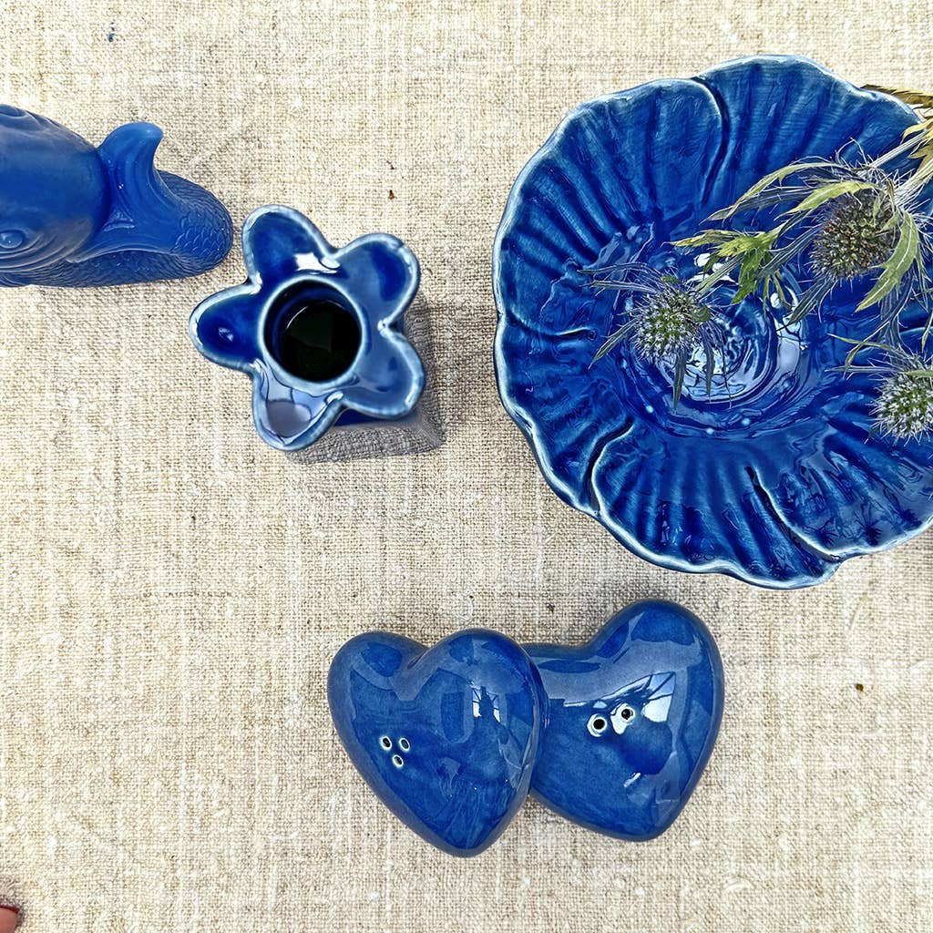 Sel et poivre Cœur bleu